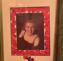 Marilyn Monroe Rose Petals Photograph